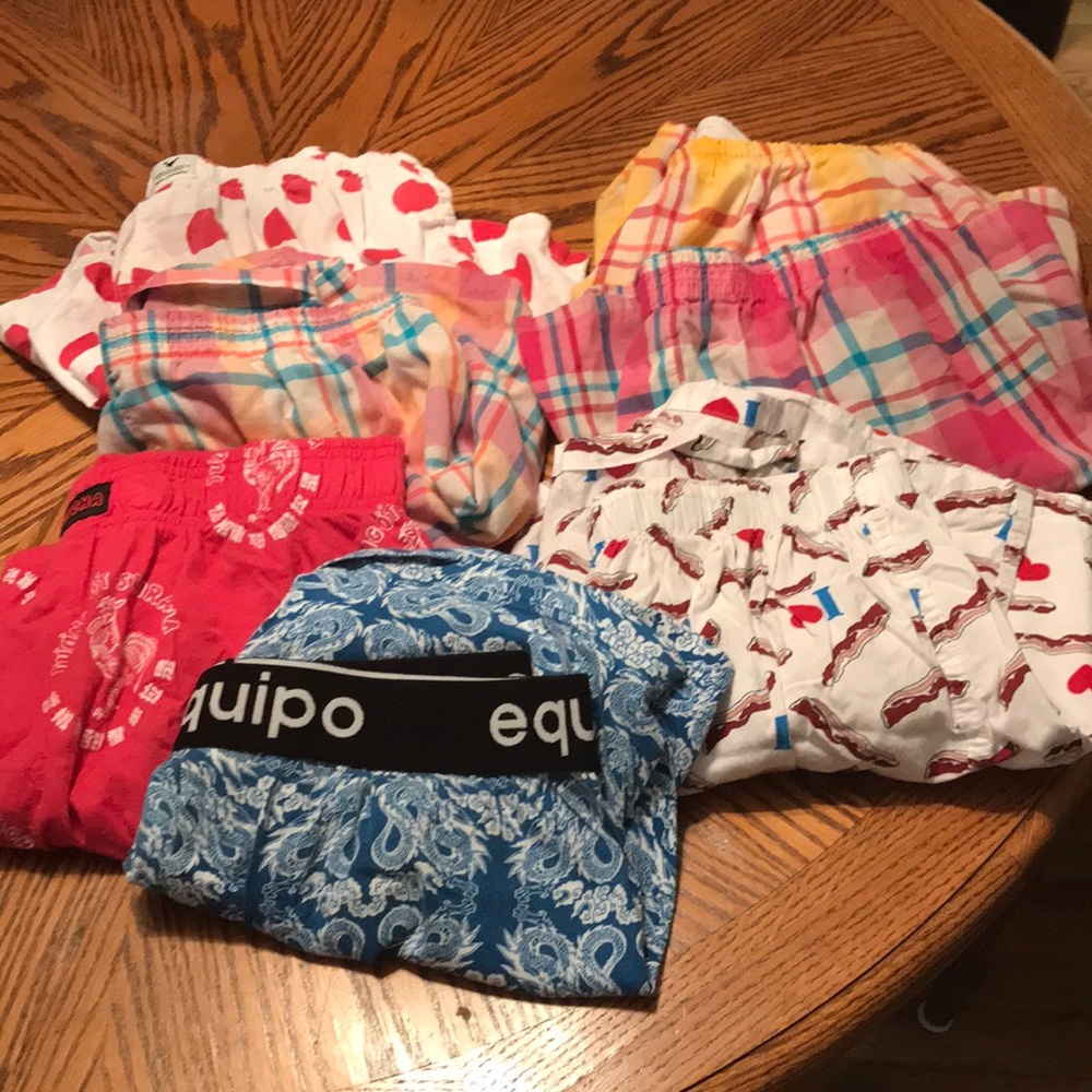 Seven Pairs of Underwear